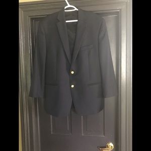 Macy’s Lauren Ralph Lauren Men Navy Blazer Sz 43R